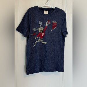Abercrombie kids Christmas moose tee size Small